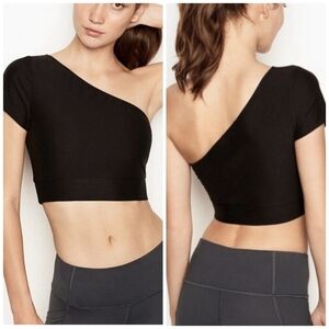 VICTORIA Sport one shoulder crop top S